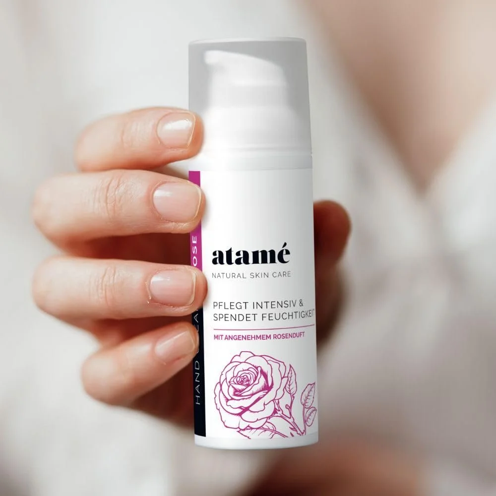 Крем для рук Rose Moisturising Care з натуральним екстрактом троянди, веганський та заспокійливий 50 мл, фото №6