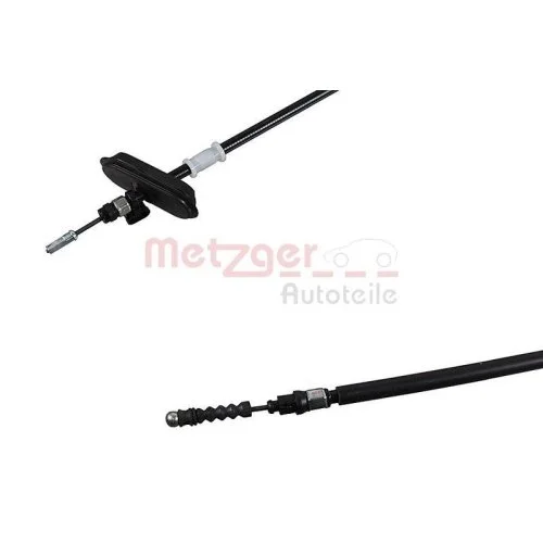 Трос стояночного тормоза METZGER 11.5829 задний правый, фото №2