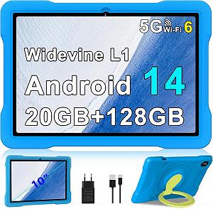  Планшет 10.1" UJJ U8 6+14/128Gb Android 14 6000 mAh Black - Фото 1