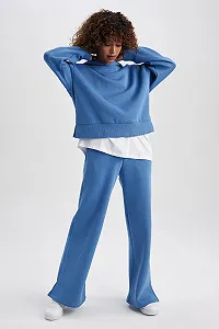 Женский свитшот DeFacto synthetic.ua - Фото 1