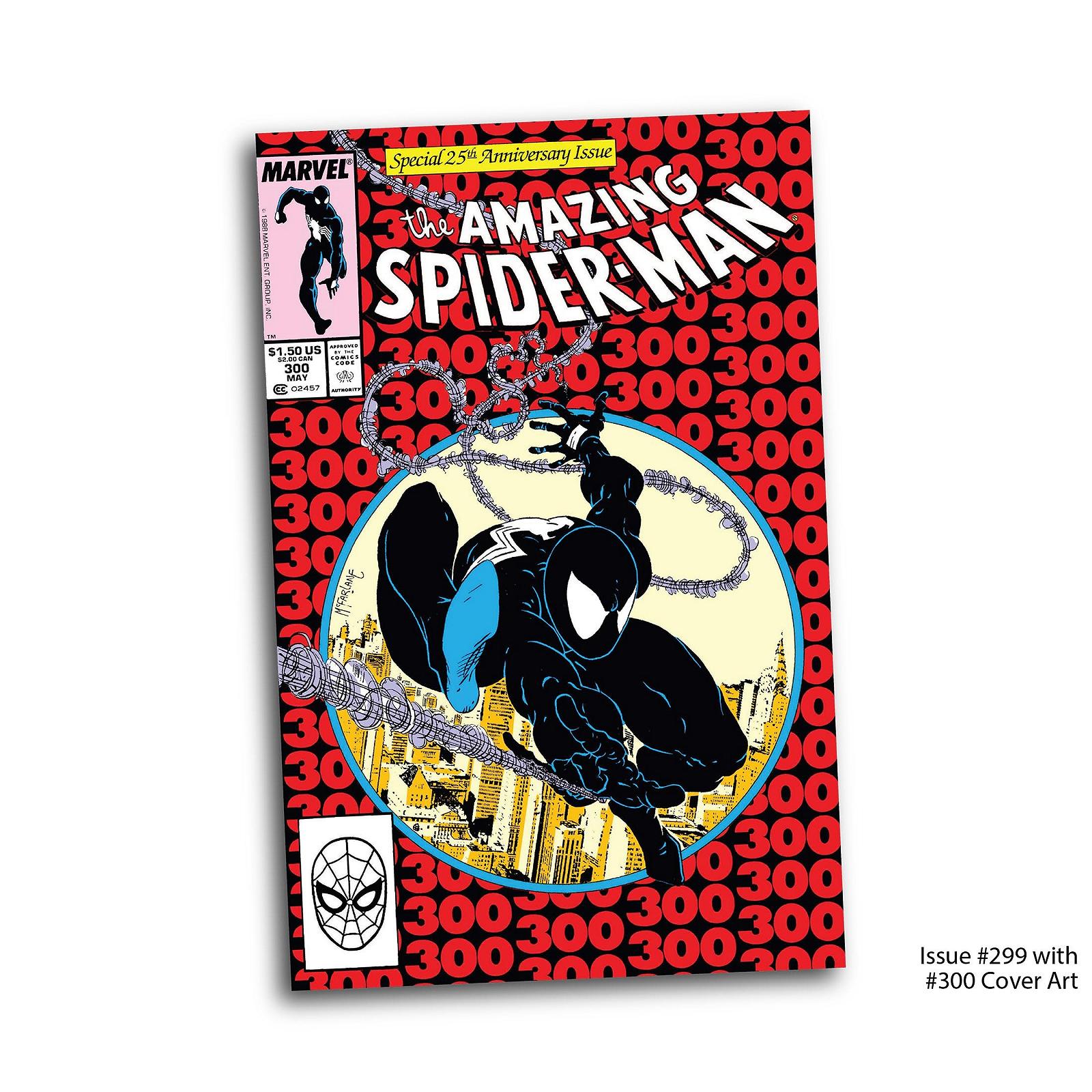 Фигурка McFarlane Toys Marvel Человек-паук (Symbiote Suit) масштаб 1:6 с комиксом, фото №6
