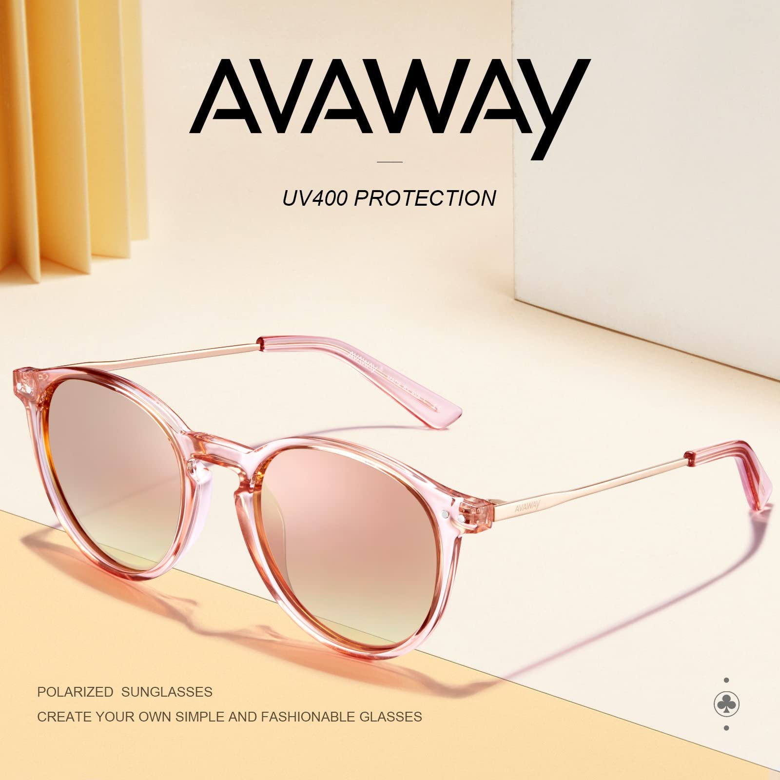 Сонцезахисні окуляри Круглі AVAWAY Ретро Вінтаж Поляризовані UV400, фото №3 Сонцезахисні окуляри Круглі AVAWAY Ретро Вінтаж Поляризовані UV400, фото №3
