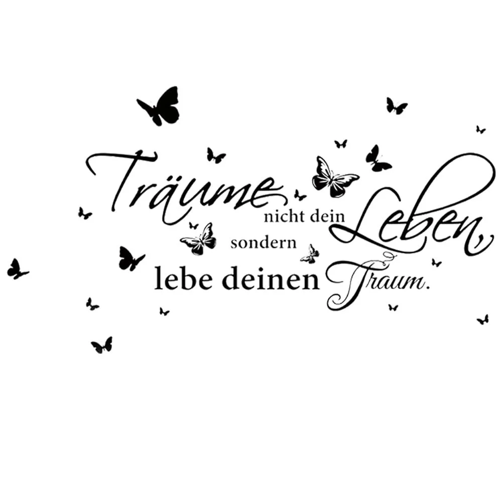 Наклейка на стіну Dreams Not Your Life Самоклейна Чорна, фото №7 Наклейка на стіну Dreams Not Your Life Самоклейна Чорна, фото №7