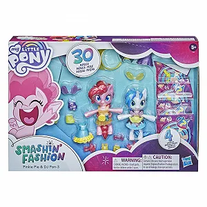 Набор-игрушка My Little Pony Smashin’ Fashion Party 2 Pinkie Pie и DJ Pon-3 30 штук цена на synthetic.ua - Фото 1 Набор-игрушка My Little Pony Smashin’ Fashion Party 2 Pinkie Pie и DJ Pon-3 30 штук synthetic.ua - Фото 1