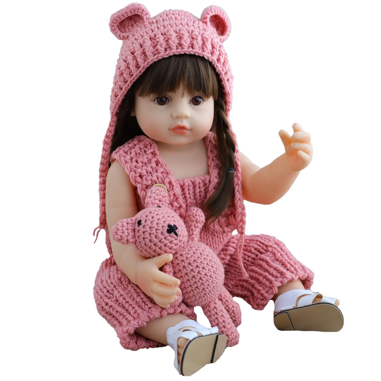 Кукла RUNGQIANY Reborn Силиконовая 55 см Реалистичная, фото №4 Кукла RUNGQIANY Reborn Силиконовая 55 см Реалистичная, фото №4