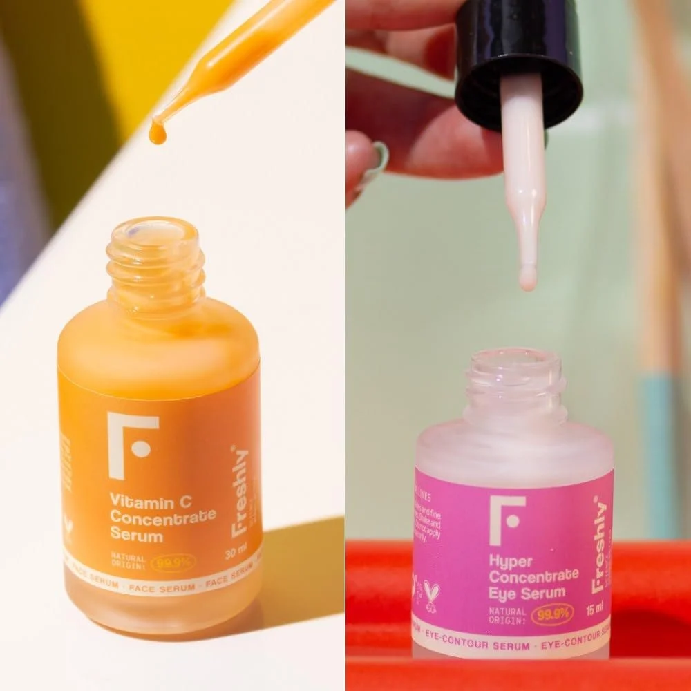 Набір Сироватка для обличчя Freshly Cosmetics Vitamin C та Гіпер Концентрат Сироватка для контуру очей Vitamin C, фото №6 Набір Сироватка для обличчя Freshly Cosmetics Vitamin C та Гіпер Концентрат Сироватка для контуру очей Vitamin C, фото №6