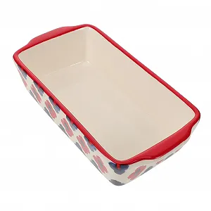 Форма для запікання керамічна квадратна з бічними ручками для кесеролей та овочів - Фото 1