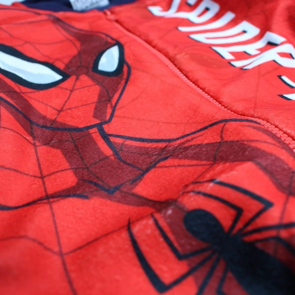 Комплект піжами Disney Spiderman для хлопчиків, флісовий костюм, фото №2