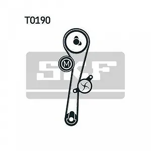 Водяний насос та комплект ременя ГРМ SKF VKMC 06002 synthetic.ua - Фото 1