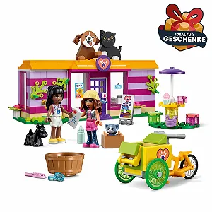 LEGO Friends Кафе для ухода за животными 41699 Heartlake City Игровой набор с животными и мини-куклами для спасения животных, игрушка от 6 лет цена на synthetic.ua - Фото 1 LEGO Friends Кафе для ухода за животными 41699 Heartlake City Игровой набор с животными и мини-куклами для спасения животных, игрушка от 6 лет synthetic.ua - Фото 1