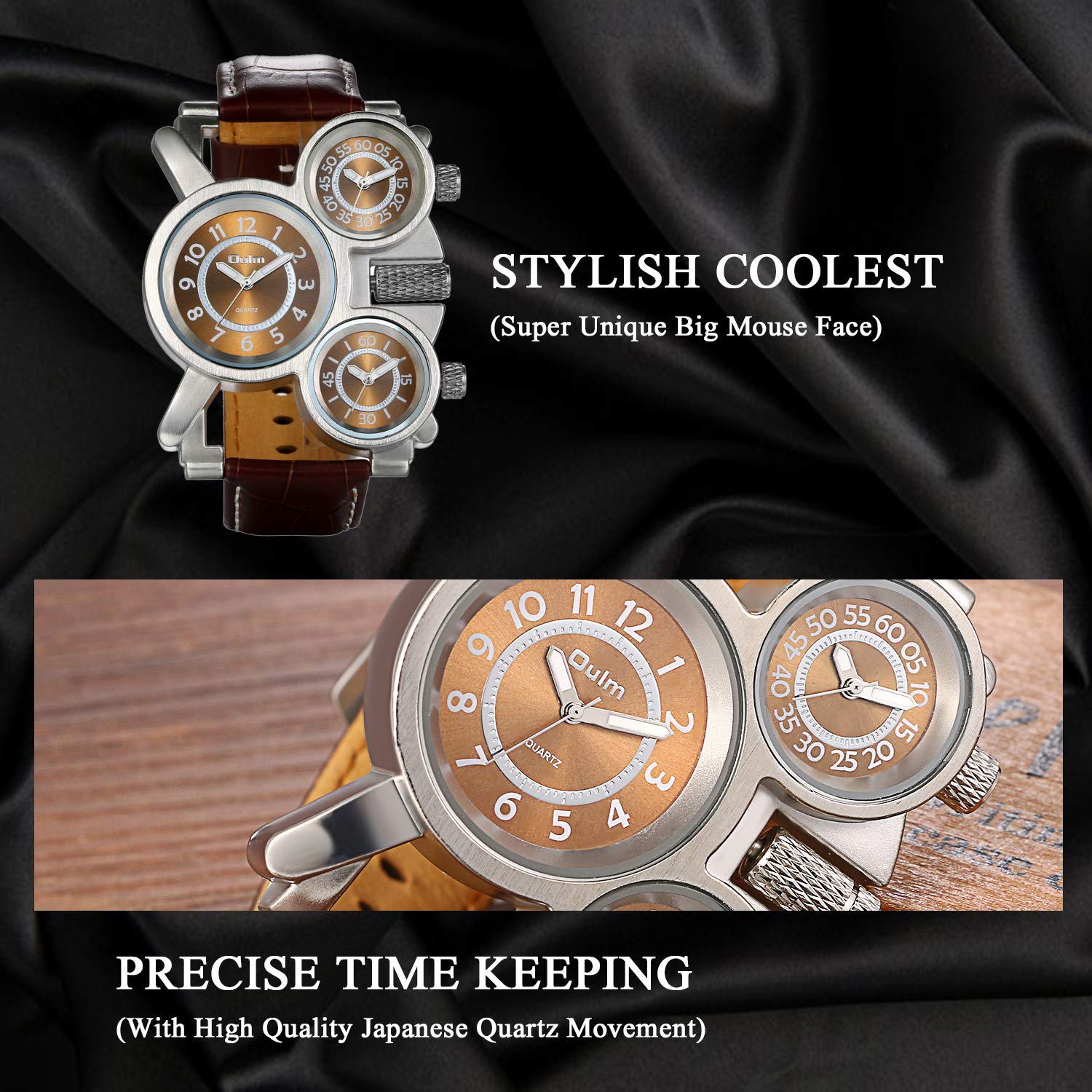 Часы Avaner Мужские Аналоговые Кварцевые С Нержавеющим Сетчатым Ремешком И Тройной Часовой Дисплей, фото №5