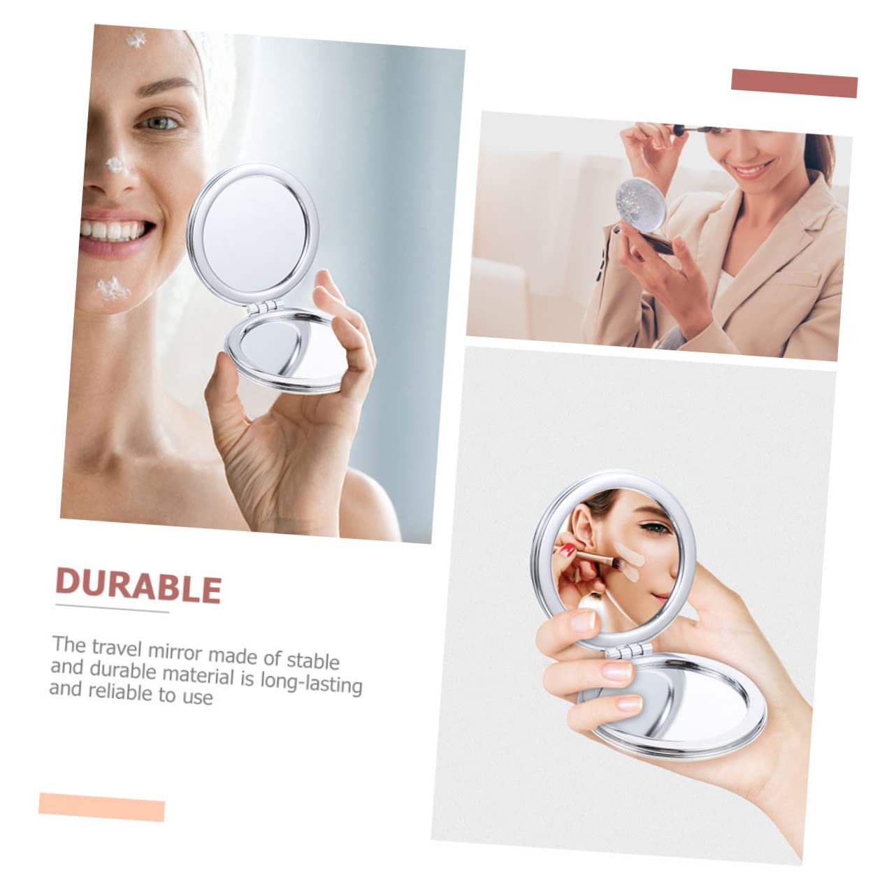 Ручное зеркало Angoily Pack of 20 Quicksand Make-Up Mirrors, фото №5 Ручное зеркало Angoily Pack of 20 Quicksand Make-Up Mirrors, фото №5