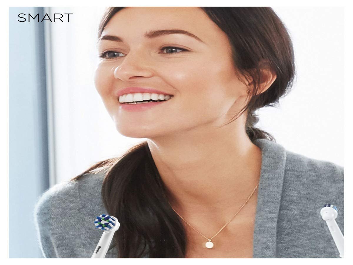 Електрична зубна щітка Oral-B Smart 4 4500 Коричнева, фото №7