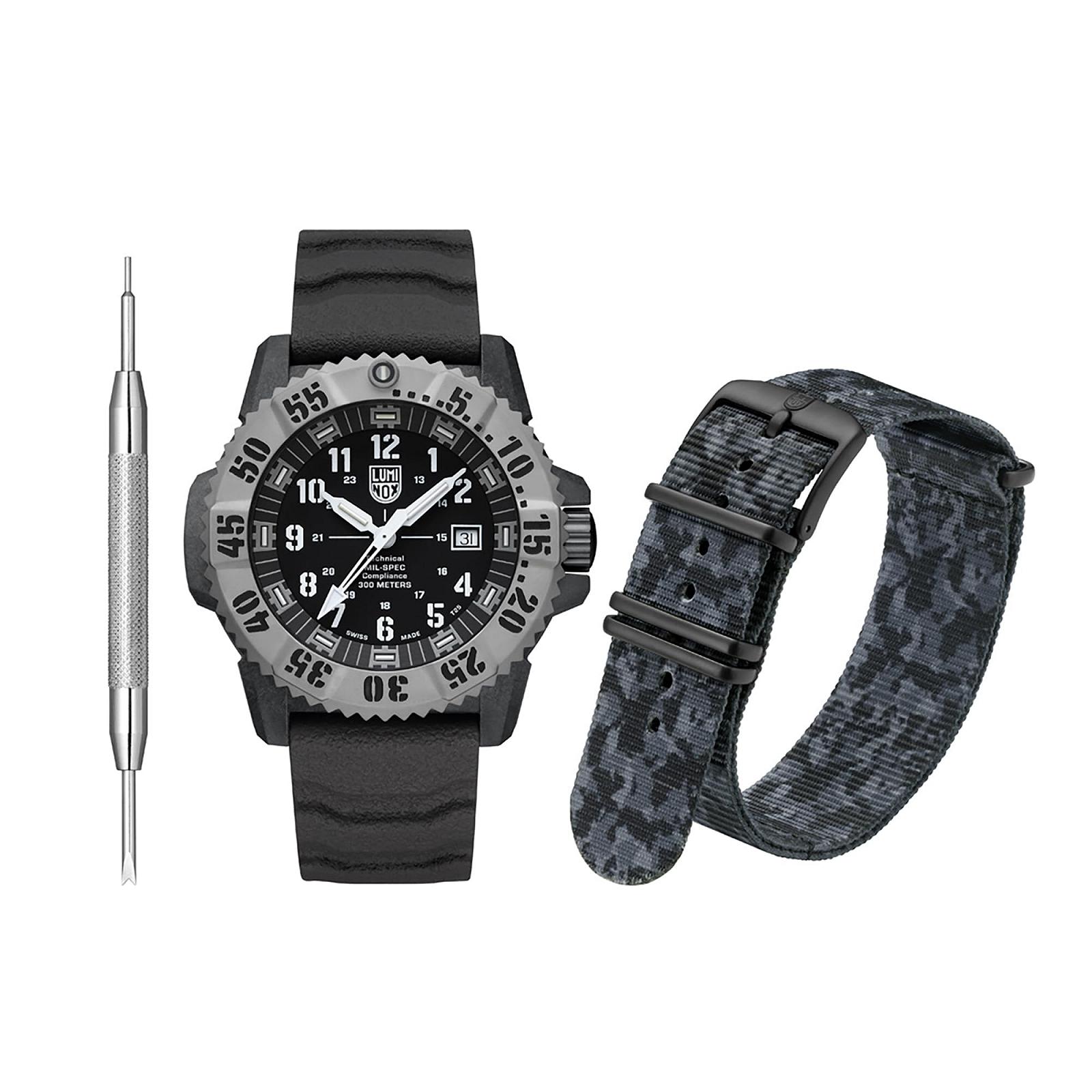 Годинник Luminox Чоловічий Аналоговий XL.3351.1.Set Чорний Ремінець, фото №6