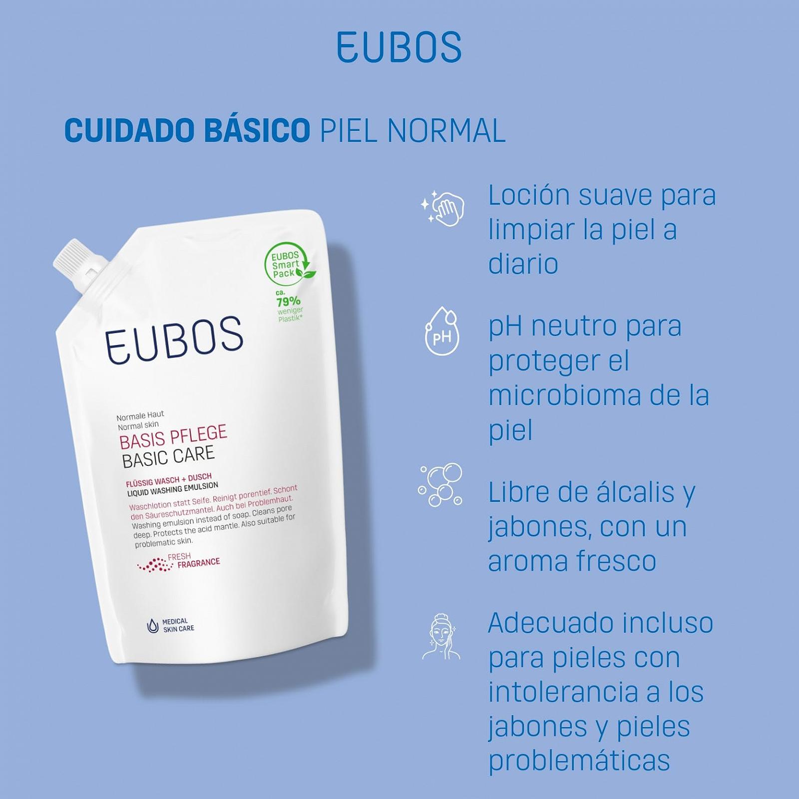 Моющая эмульсия Eubos Red Liquid Refill 400 мл, фото №3