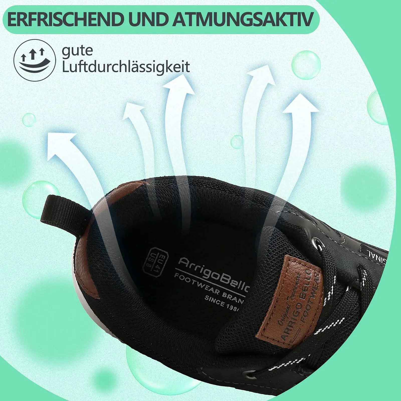 Кроссовки TARELO Мужские кроссовки Воздушная подушка Для отдыха Дышащие спортивные кроссовки Легкие теннисные туфли, фото №4