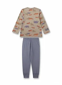 Піжама Sanetta для хлопчиків, зелена synthetic.ua - Фото 1