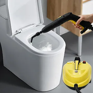 Пароочисник 2000 Вт 5 бар 1.7 л Жовтий synthetic.ua - Фото 1