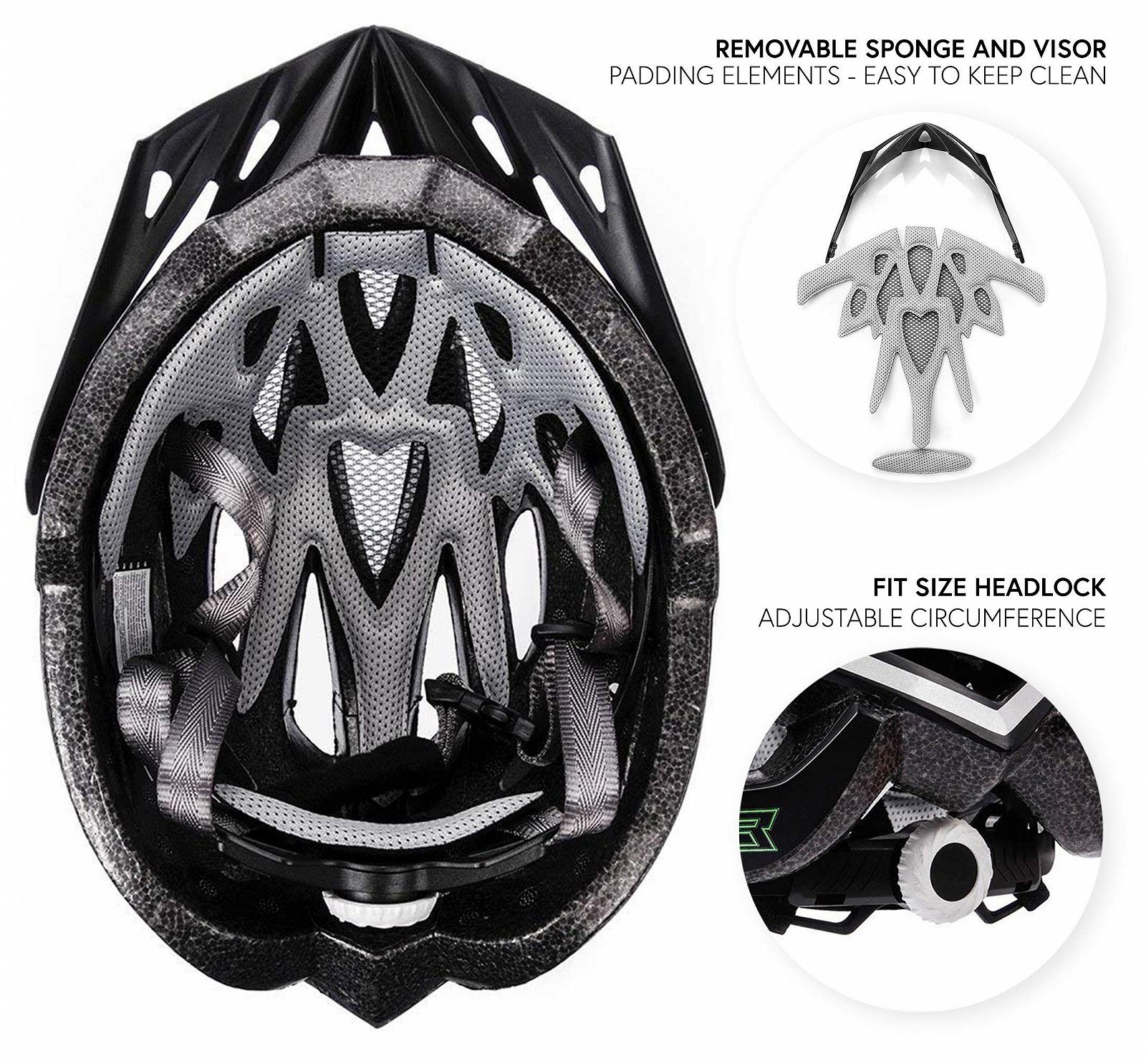 Шлем велосипедный Meteor Gruver MTB / Для скутера Для мужчин, женщин и детей, фото №3