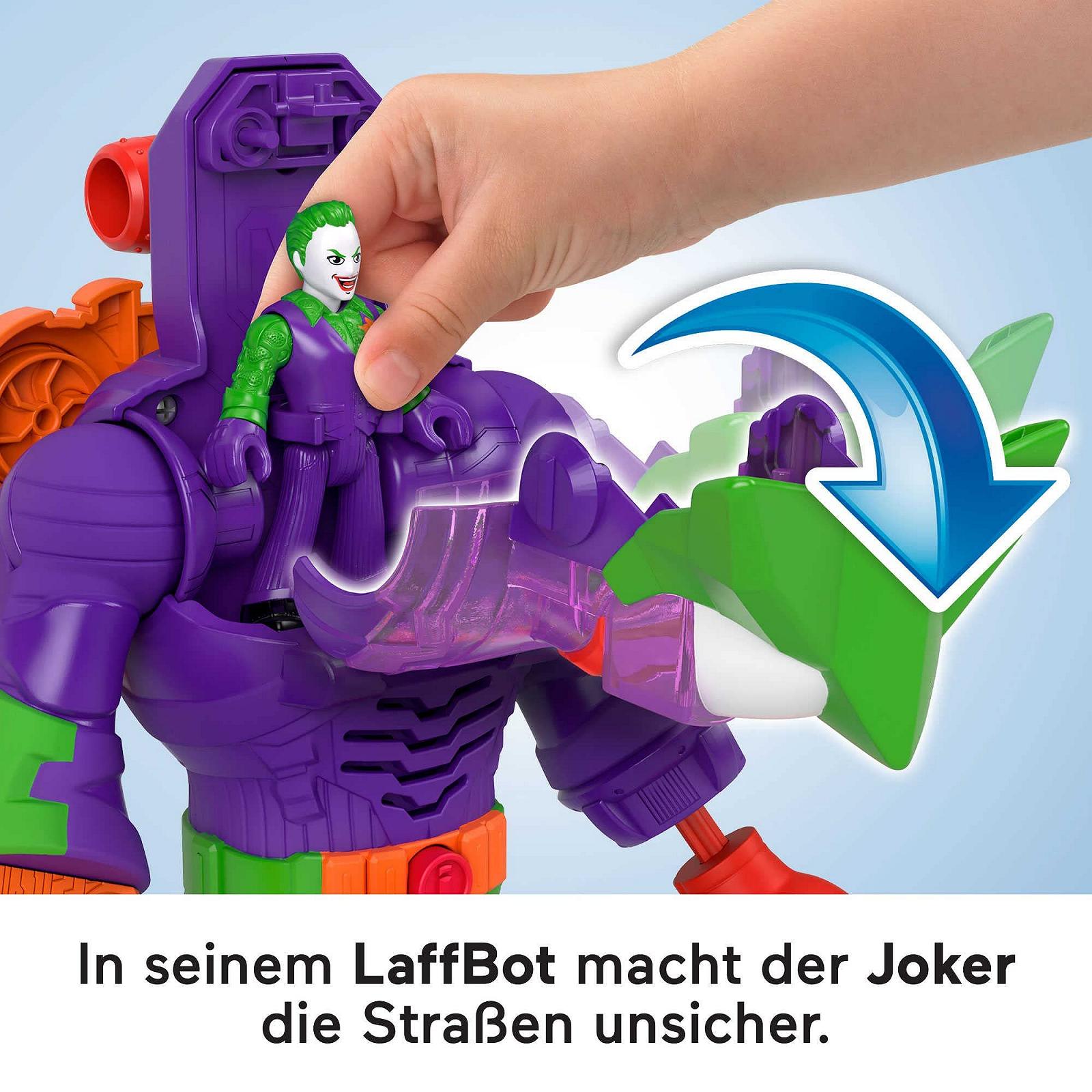 Фигурка Fisher-Price IMAGINEXT DC Super Friends Джокер в Смеющемся Роботе, 30 см, фото №4