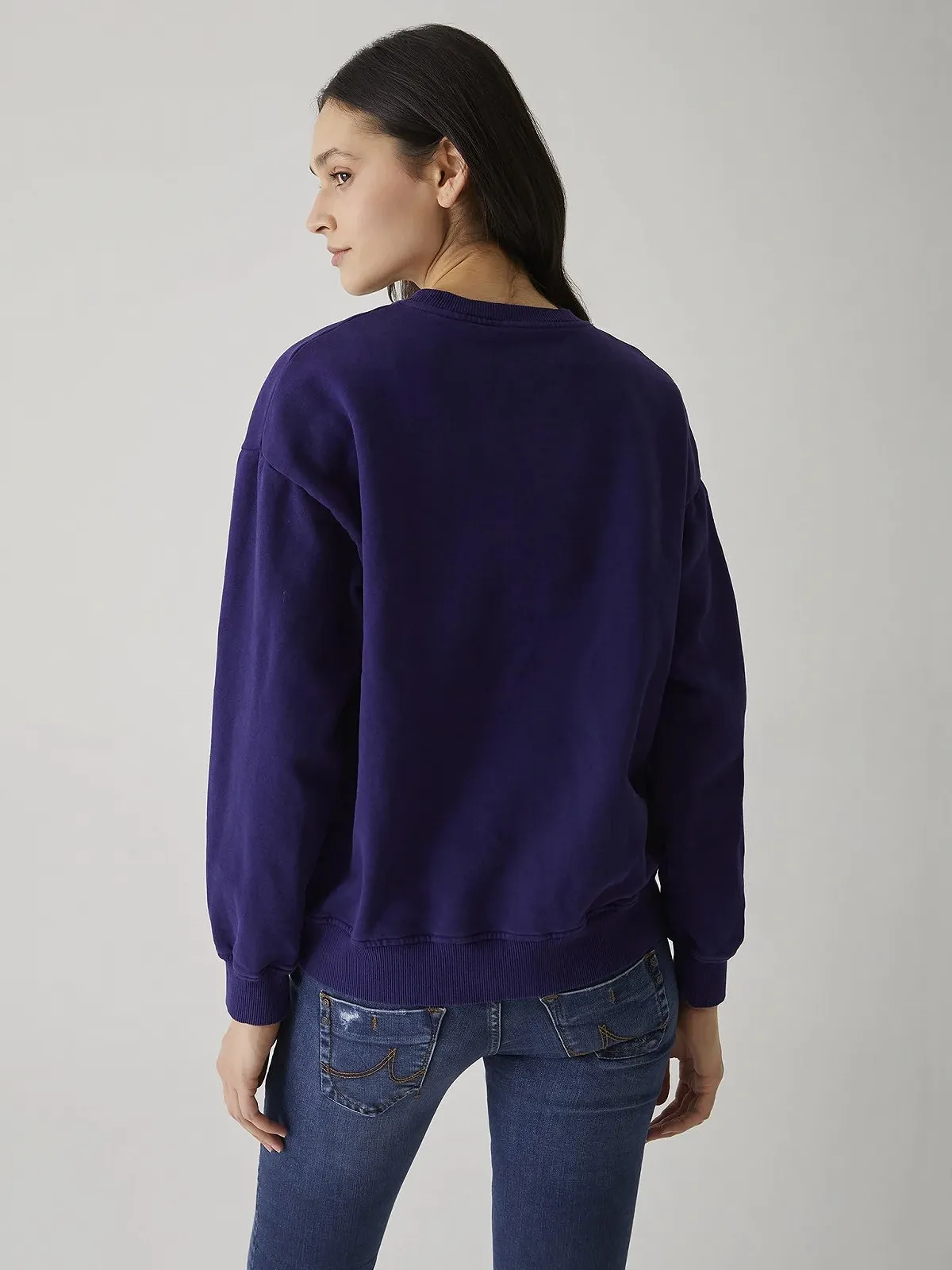 Свитшот LTB Jeans Lesaya Slim Хлопок Синий Размер L, фото №4