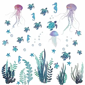 Наклейки на стіну BLMHTWO Sea Turtles 2 шт. - Фото 1