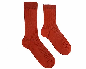 Шкарпетки Weri Spezials Бавовняні в рубчик - Фото 1