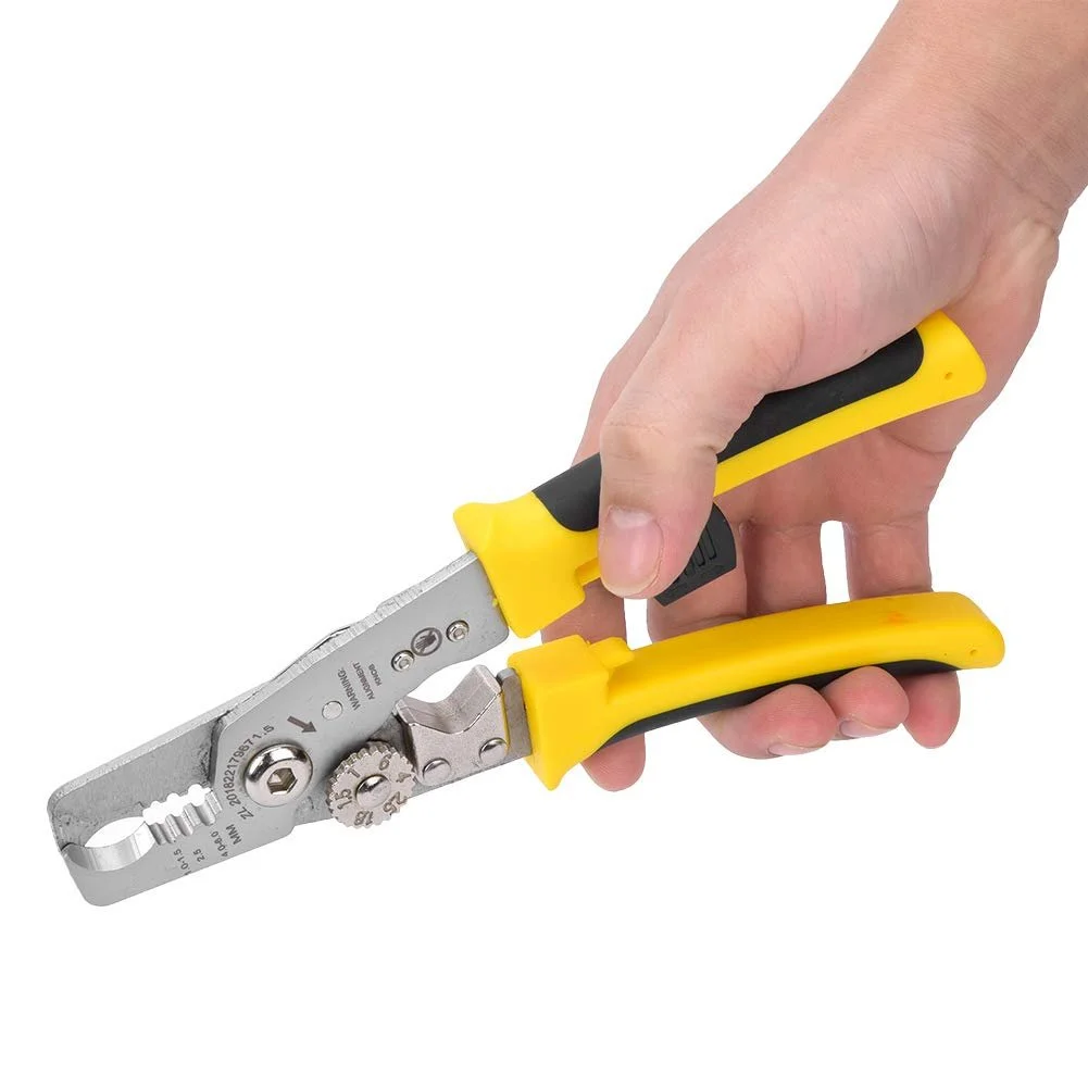 Стриппер многофункциональный 1-6 мм² для электромонтажа, фото №6