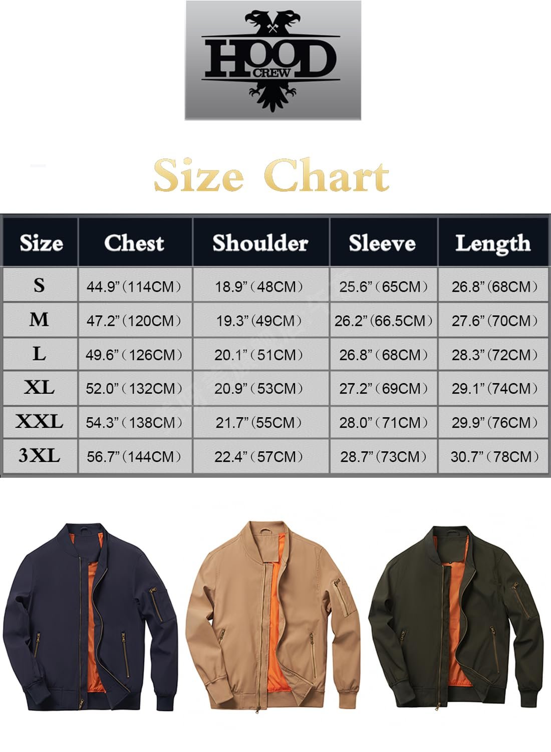 Куртка HOOD CREW Bomber Jacket мужская легкая тонкая повседневная ветровка с карманами на молнии, фото №7