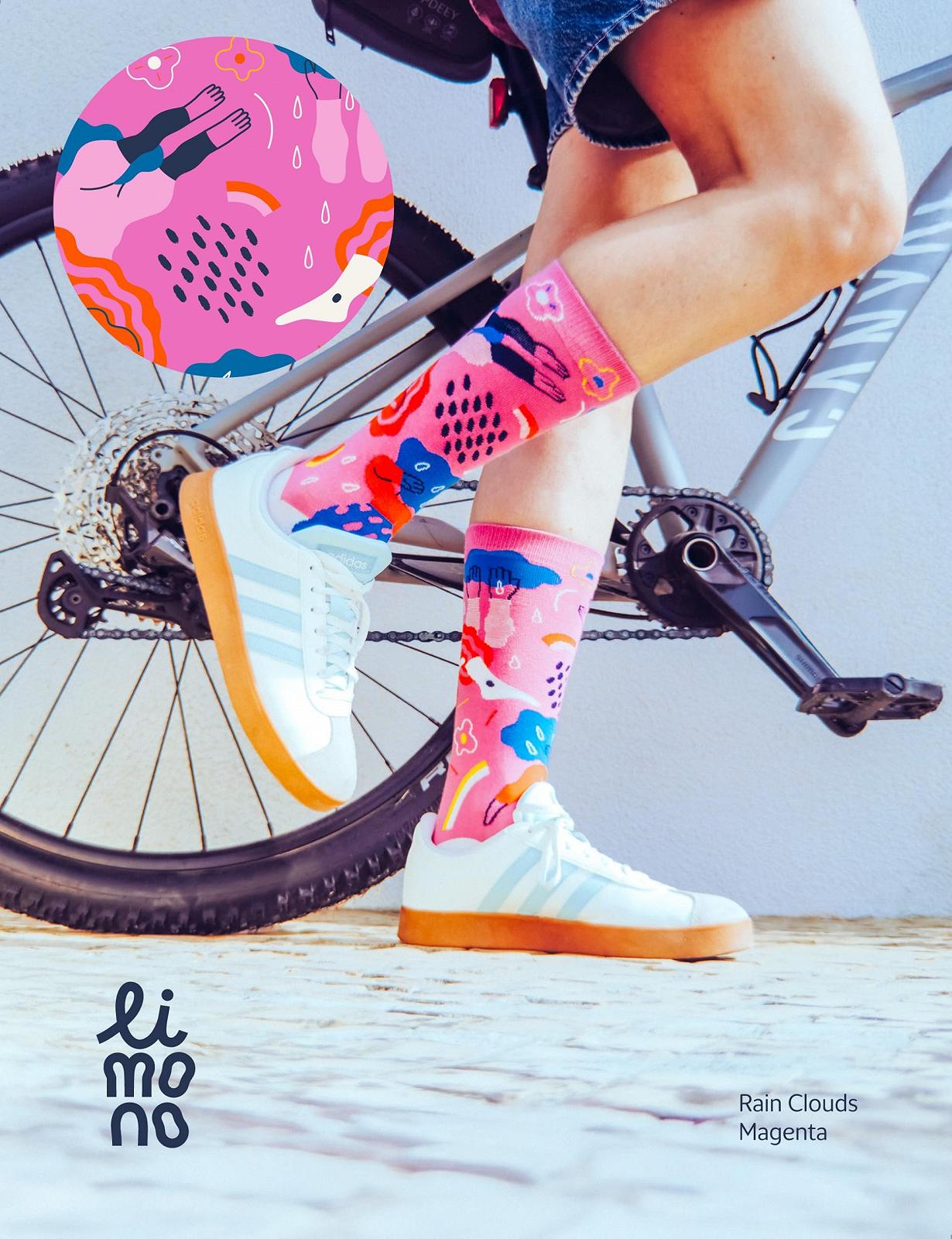 Шкарпетки Унісекс Rain Clouds Organic Cotton Різнокольорові, фото №3