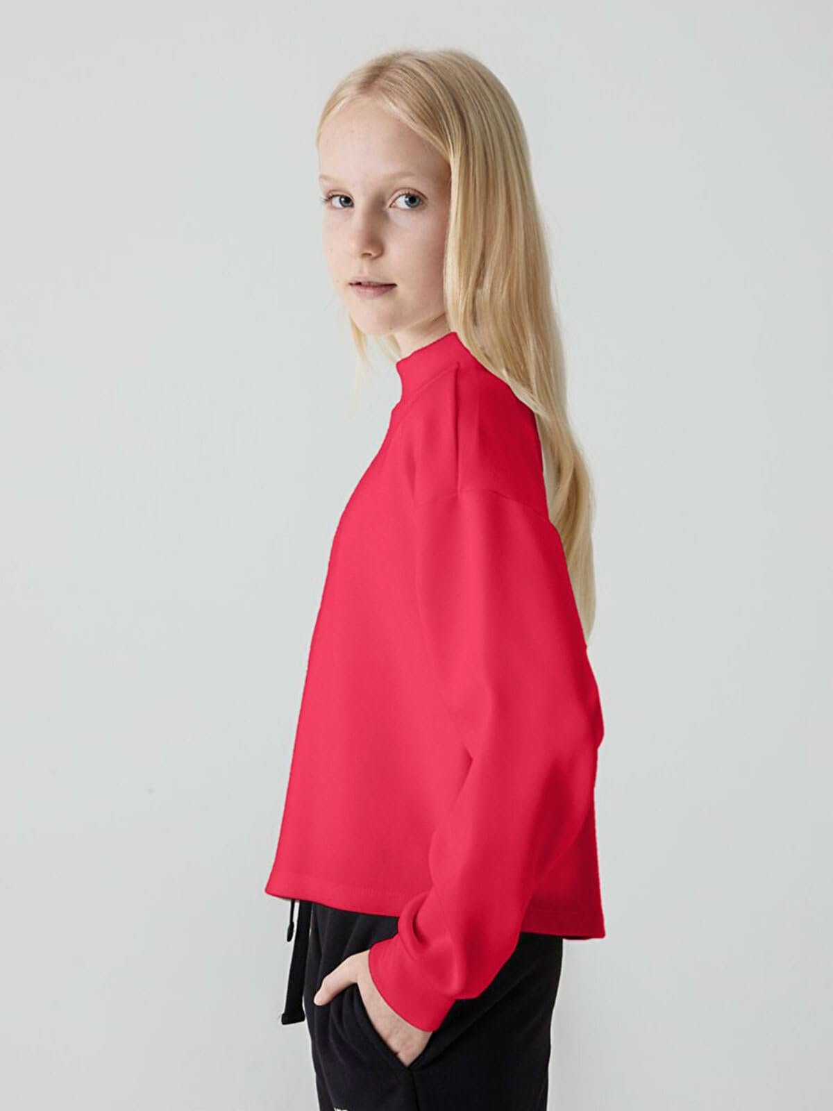 Толстовка LTB Jeans Dakege для девочек, размер 128 см, розовая, фото №5 Толстовка LTB Jeans Dakege для девочек, размер 128 см, розовая, фото №5