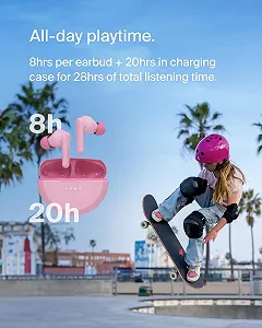 Наушники Belkin SoundForm Nano 2 Bluetooth / Детские / Водонепроницаемые / Розовые цена на synthetic.ua - Фото 1 Наушники Belkin SoundForm Nano 2 Bluetooth / Детские / Водонепроницаемые / Розовые synthetic.ua - Фото 1