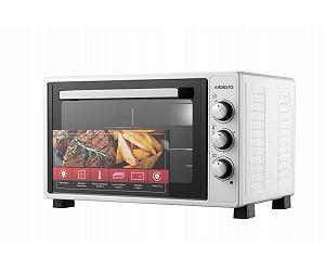 ARDESTO Електропіч 1300Вт 40л прихов ниж тен таймер підсвічув білий - Фото 1