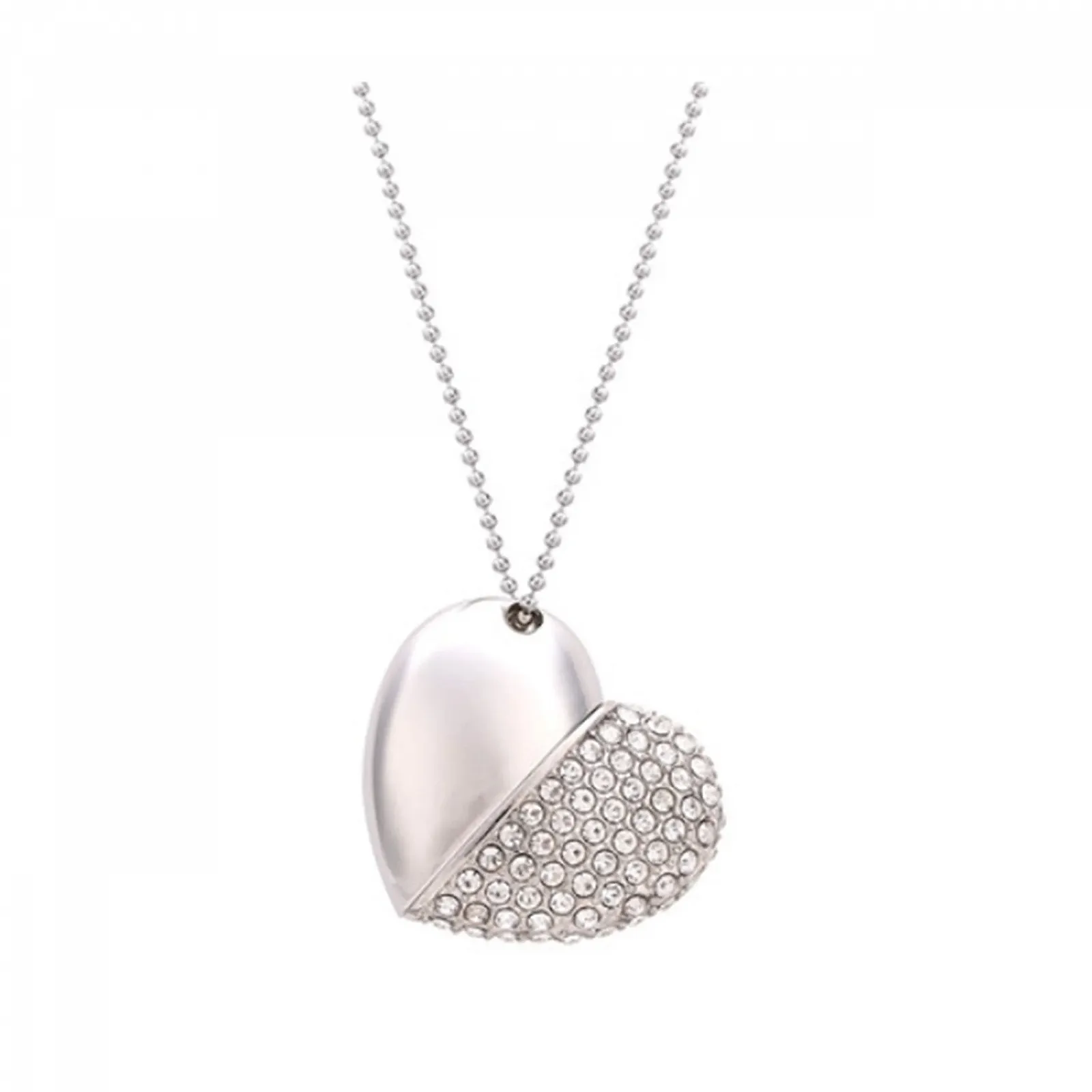 USB-флеш-накопичувач Heart Shape 64GB USB 3.0 Crystal, фото №4