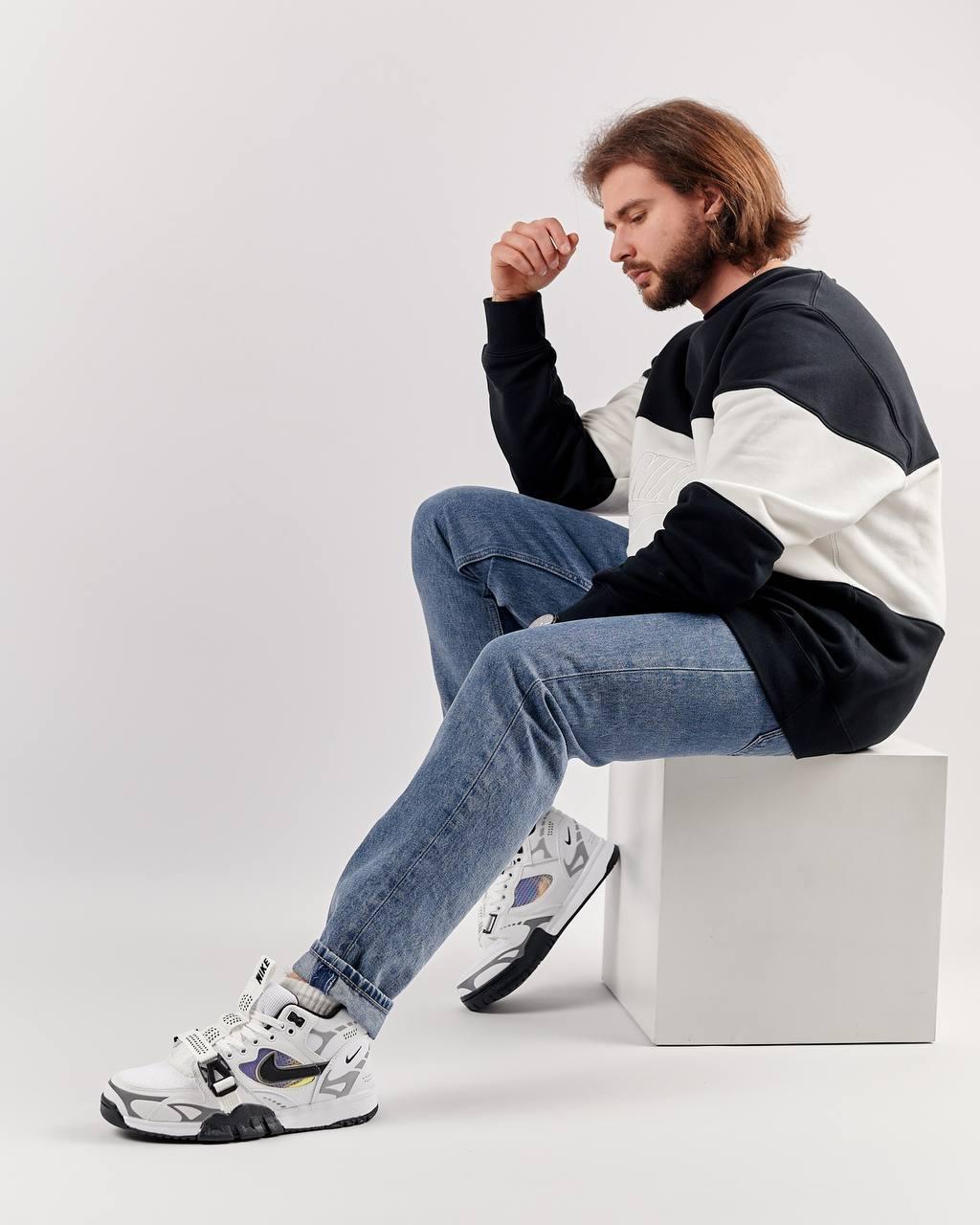 Кроссовки мужские Nike Air Trainer 1 SP белые кожаные кеды найк аир демисезонная обувь из натуральной кожи, фото №6 Кроссовки мужские Nike Air Trainer 1 SP белые кожаные кеды найк аир демисезонная обувь из натуральной кожи, фото №6