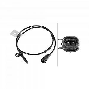 Датчик частоты вращения колеса HELLA 6PU 358 218-591 для GENERAL MOTORS, передний мост - Фото 1