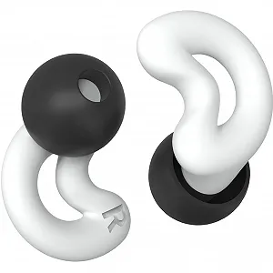 Беруші для сну Шумозаглушення NRR49dB Ультрам'які, багаторазові силіконові - Фото 1