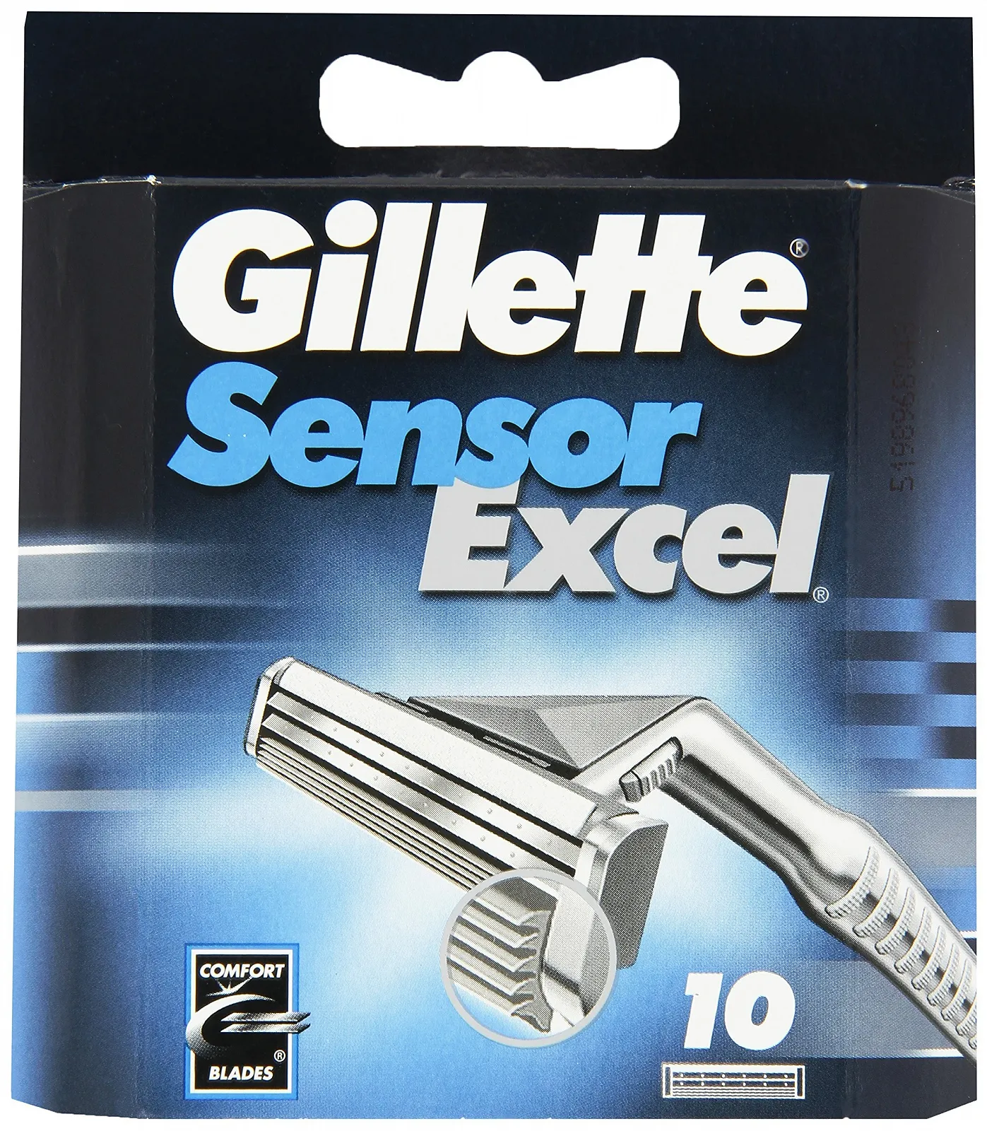 Сменные кассеты для бритья Gillette Sensor Excel (10 шт), фото №1 Сменные кассеты для бритья Gillette Sensor Excel (10 шт), фото №1
