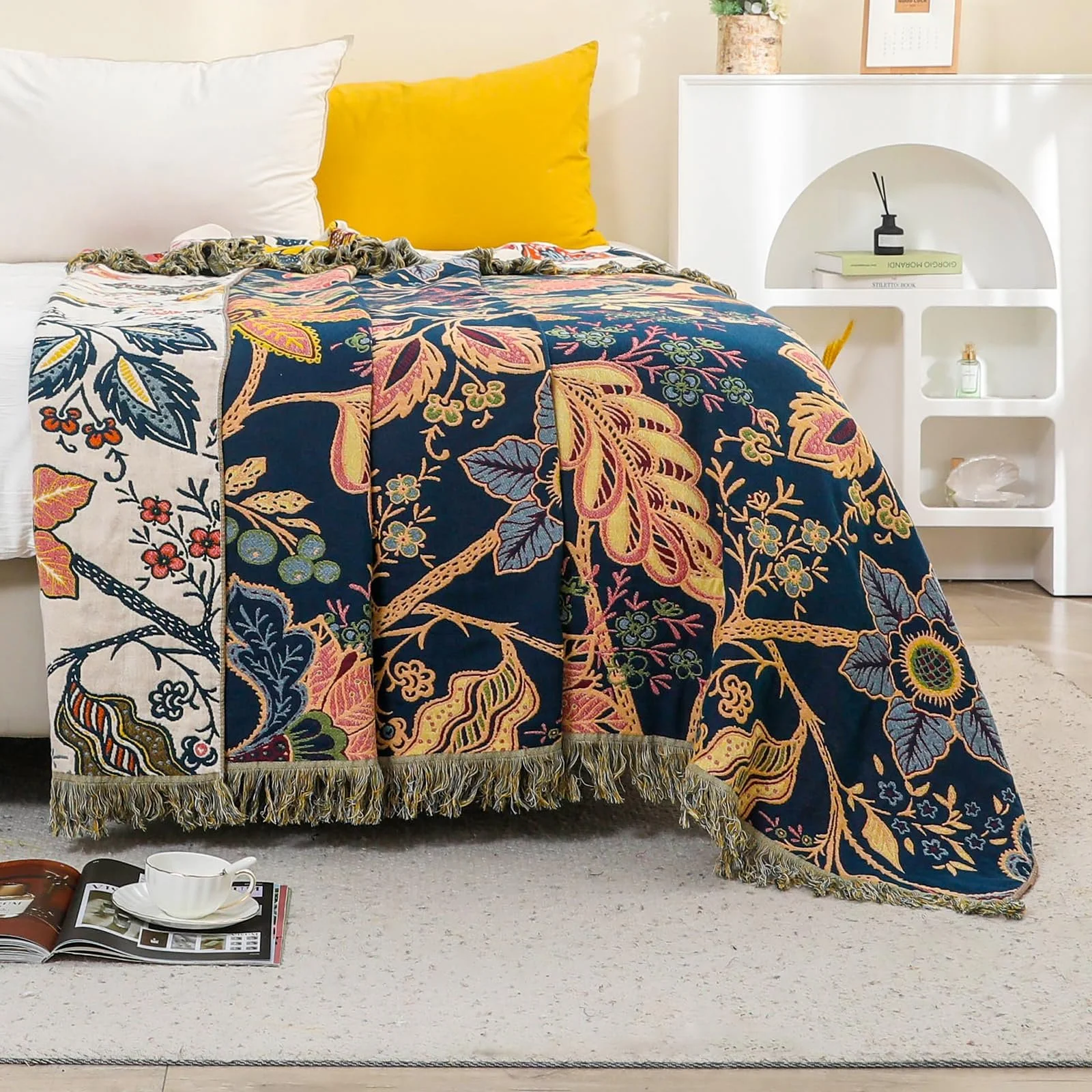 Покривало HOORDRY Boho, 100% бавовна, фото №9 Покривало HOORDRY Boho, 100% бавовна, фото №9