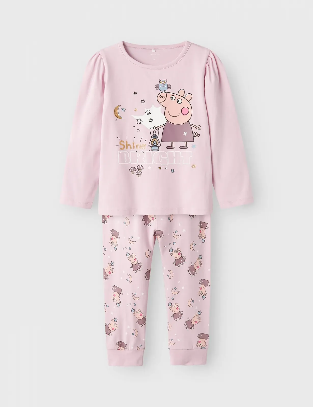 Піжама Name it mini Nmfdyris Peppa Ls Nightset Noos Cplg для дівчат, фото №3 Піжама Name it mini Nmfdyris Peppa Ls Nightset Noos Cplg для дівчат, фото №3