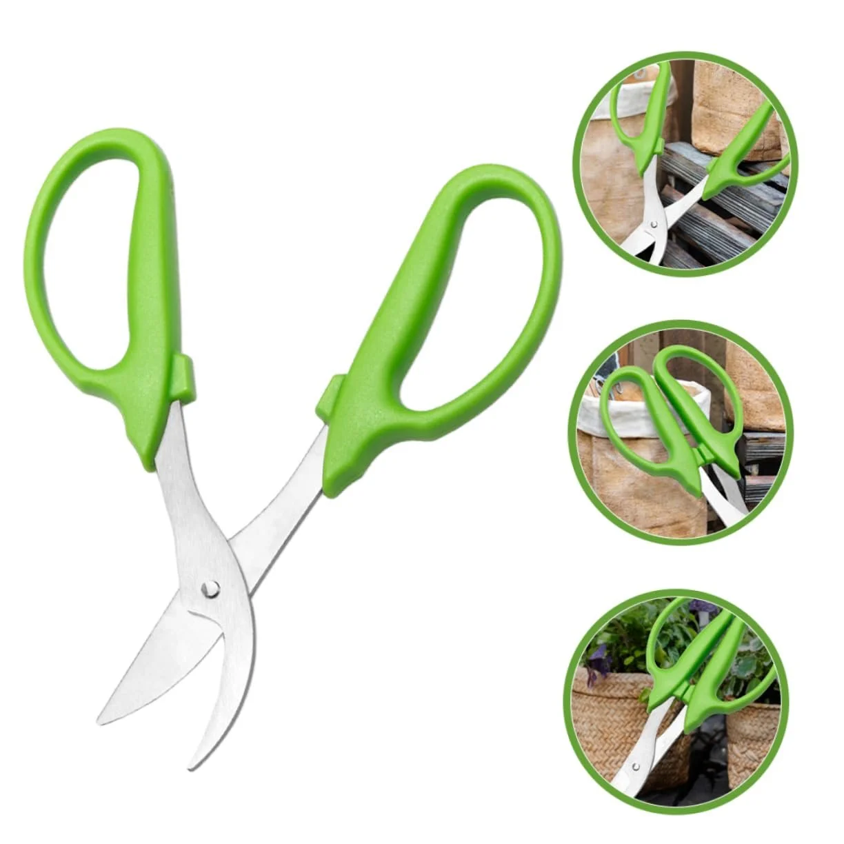 Набір секаторів для високих гілок Happyyami 5 шт. метал, фото №4