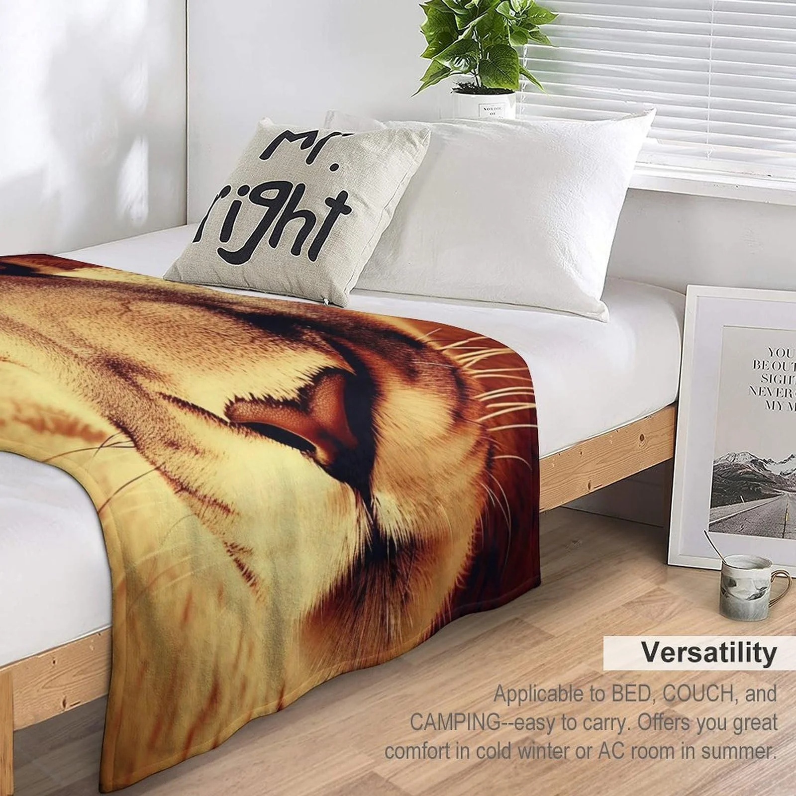 Покривало PAZZK Чотири сезони Фланелева накидка на диван, фото №6