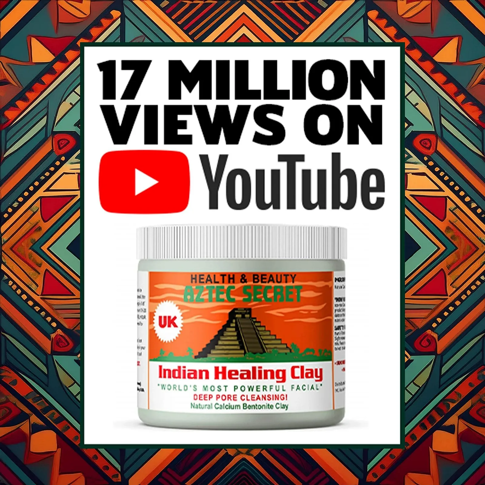 Маска для обличчя Aztec Secret Indian Healing Clay, 454 г, фото №5 Маска для обличчя Aztec Secret Indian Healing Clay, 454 г, фото №5