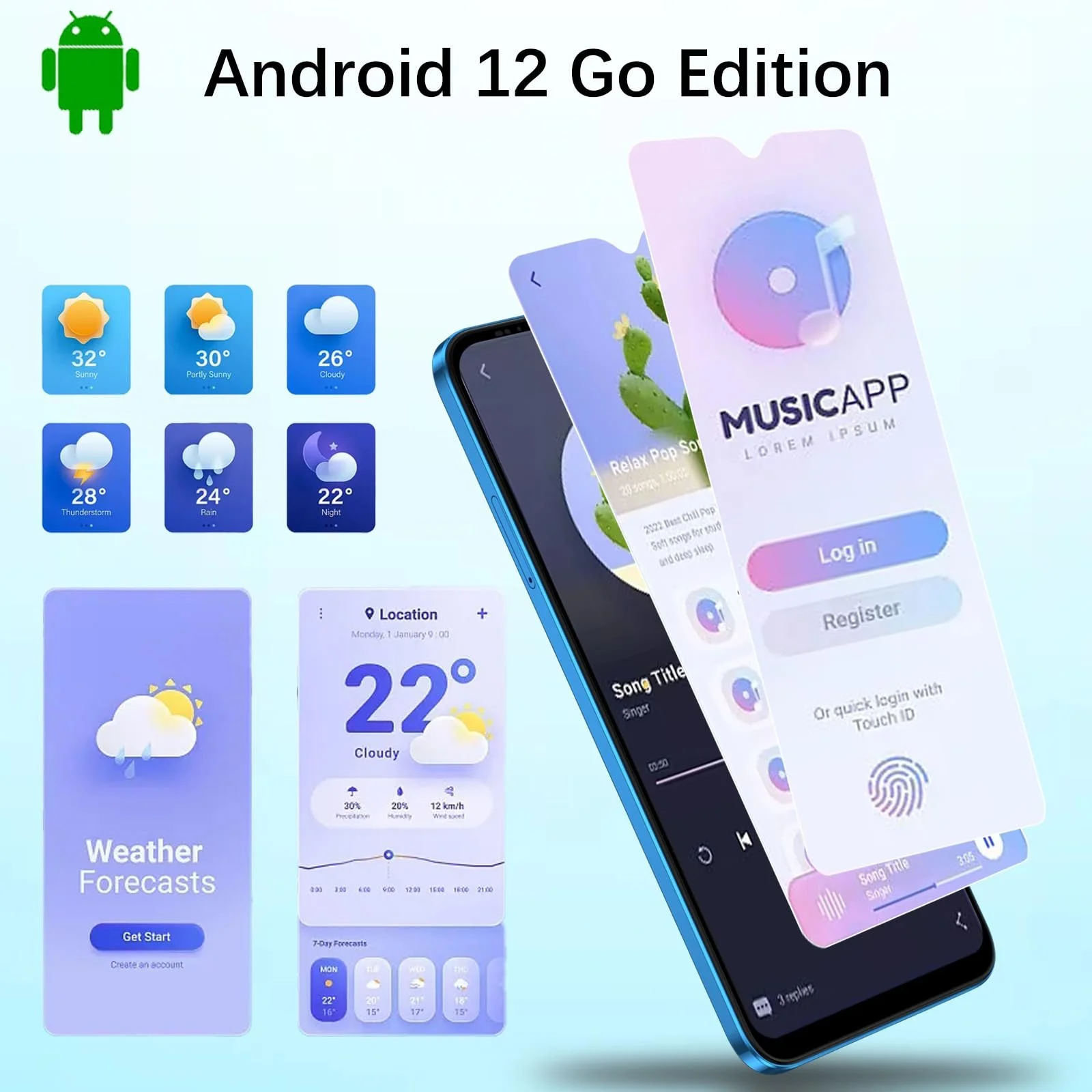 Смартфон Ulefone Note 15 Dual SIM 5 ГБ RAM 32 ГБ ROM Android 12 6.2" 4000 мАч 8MP + 5MP, фото №3