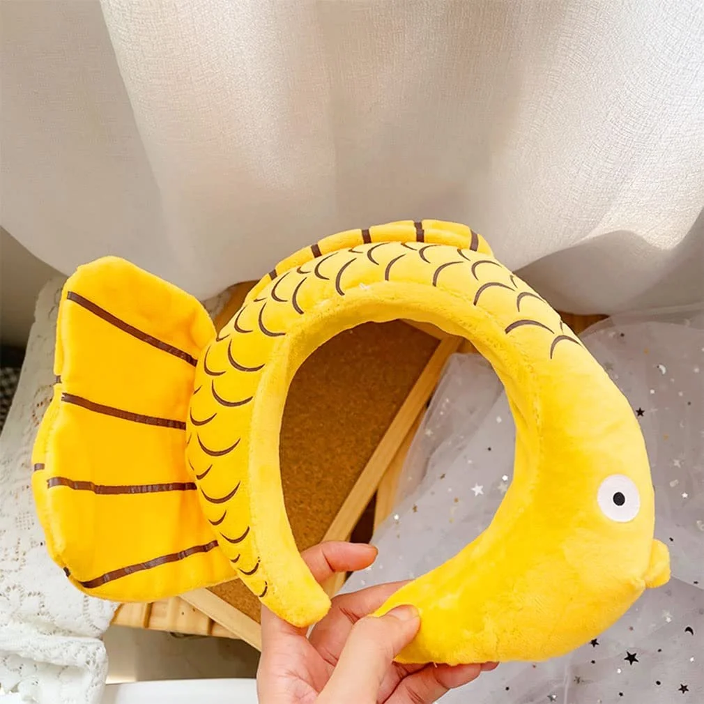 Обруч для волосся Жовта, фото №9