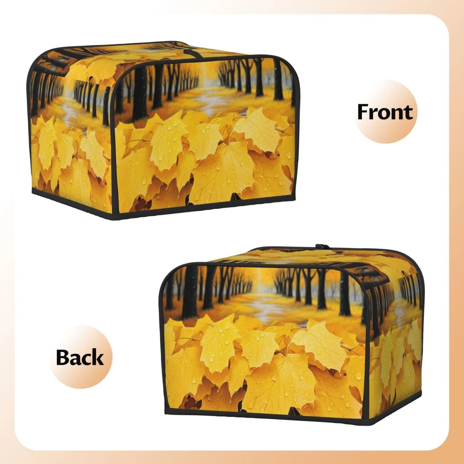 Чехол для 4-ломтикового тостера с двумя карманами, фото №6 Чехол для 4-ломтикового тостера с двумя карманами, фото №6