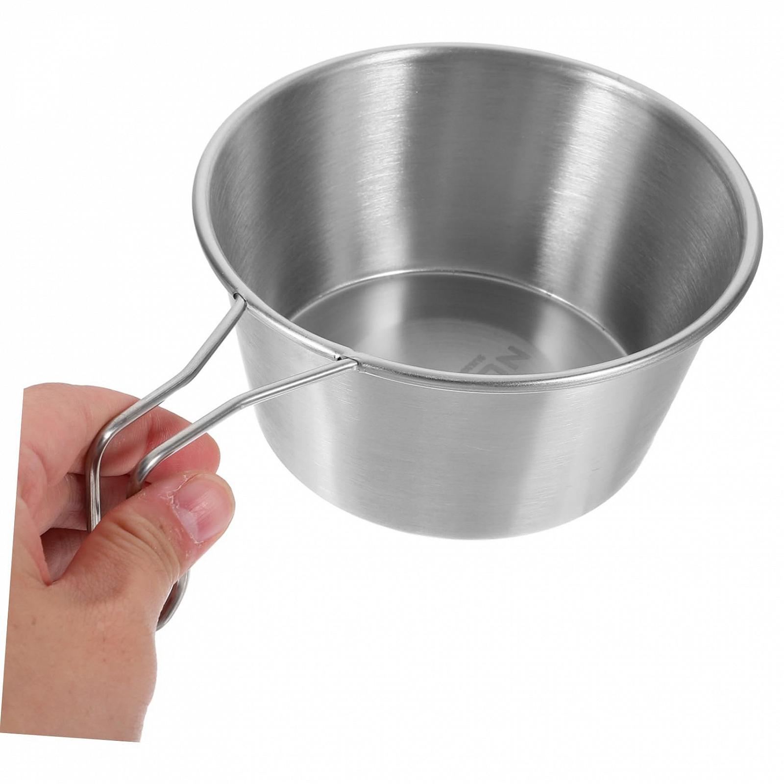 Миска Toddmomy для пикника, кемпинга, супа, макколли, рамена с ручкой, многофункциональное сито-фильтр, фото №3