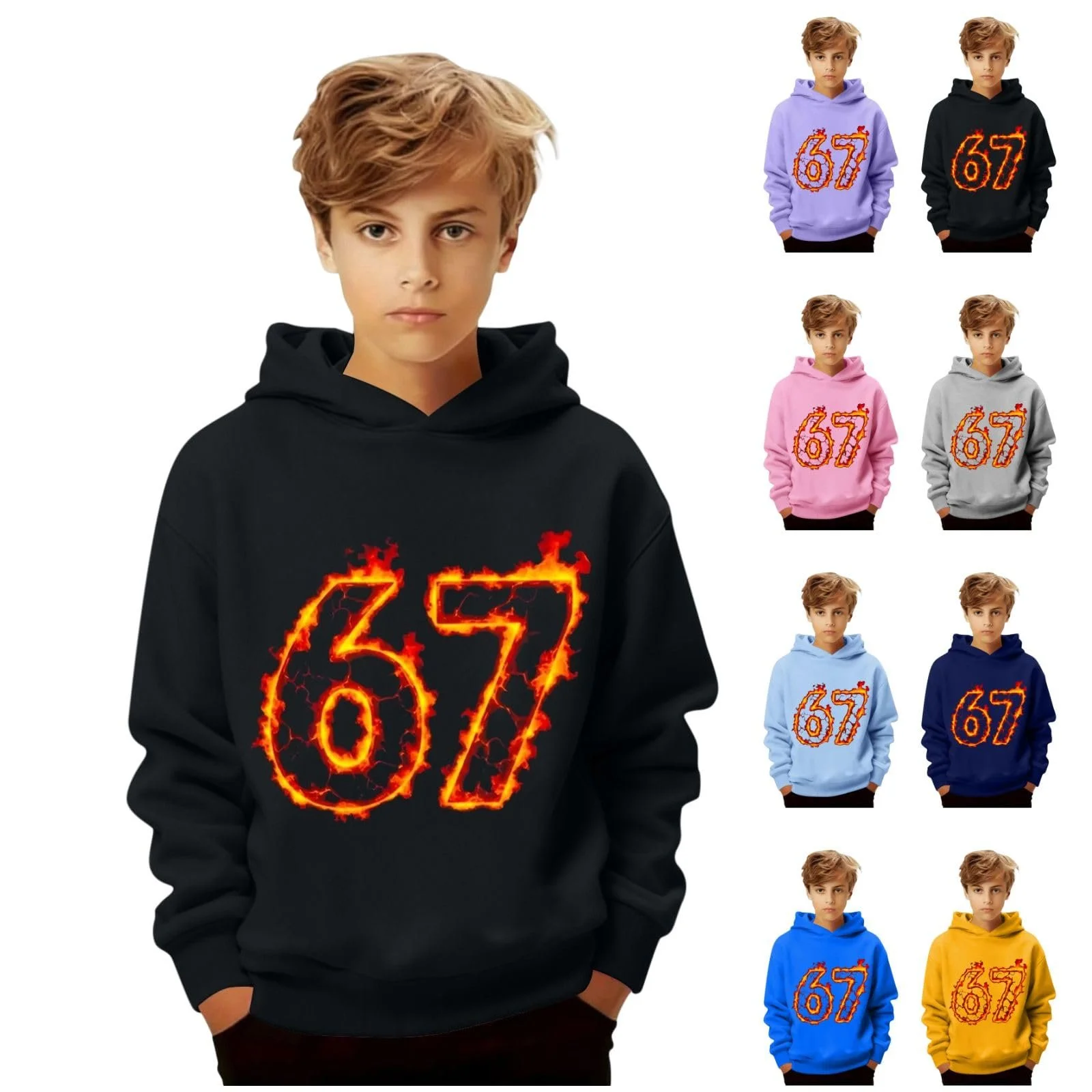 Худи SixSeven Print для мальчиков и девочек, M, 67 Meme, с принтом, тренировочный, подростковый, смешной, повседневный, спортивный, унисекс, спортивная одежда, подарок, фото №1 Худи SixSeven Print для мальчиков и девочек, M, 67 Meme, с принтом, тренировочный, подростковый, смешной, повседневный, спортивный, унисекс, спортивная одежда, подарок, фото №1