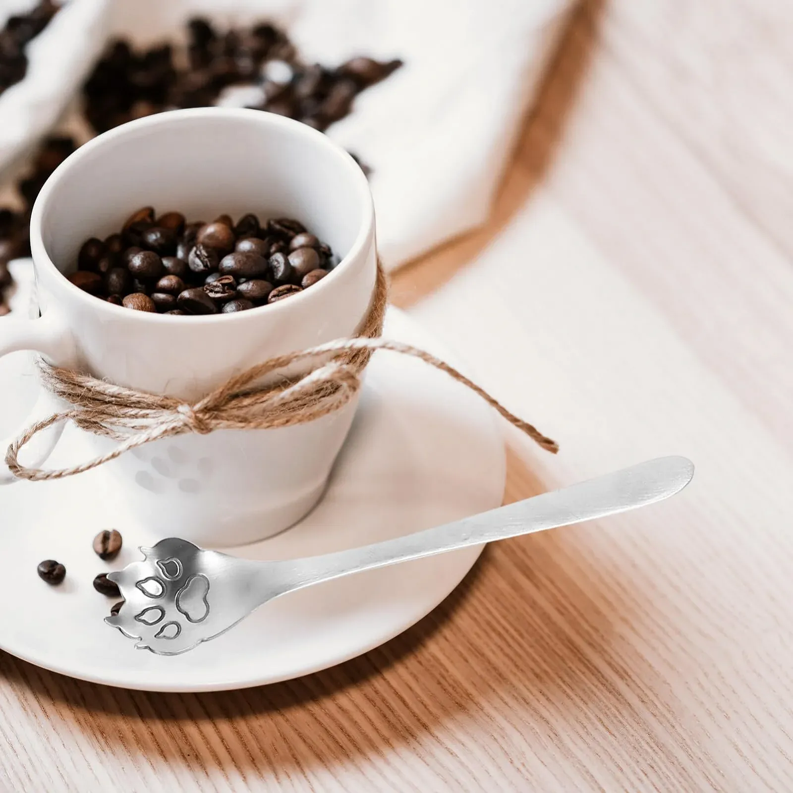 Ложка для кави Luxshiny 5 шт. з нержавіючої сталі, фото №7