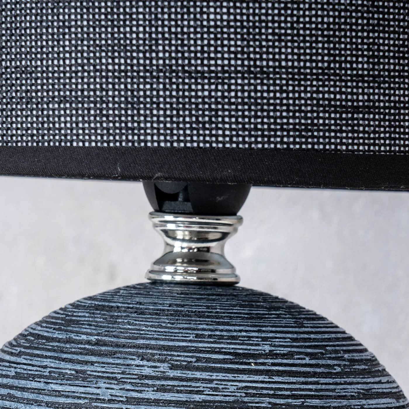 Настільна лампа levandeo Ceramic 26 см E14 Anthracite, фото №4